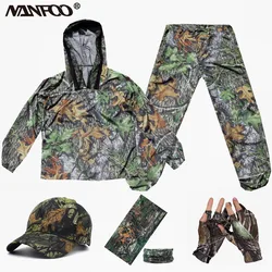 Conjunto antimosquitos con capucha y pantalón camuflaje outdoor