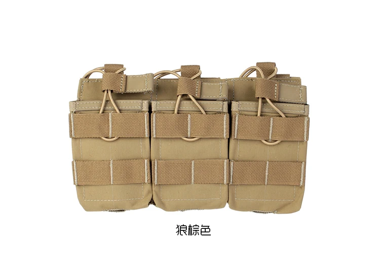 Chaleco de deportes al aire libre FS 5,56 Triple MOLLE Kit de herramientas de bolsa de revistas - imagen 4