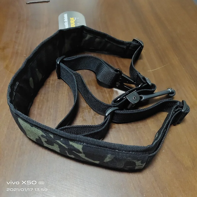 Eslinga táctica de 2 puntos, correa Modular para Rifle, tiro, caza, combate, eslinga ajustable rápida, tirantes de cuerda - imagen 5