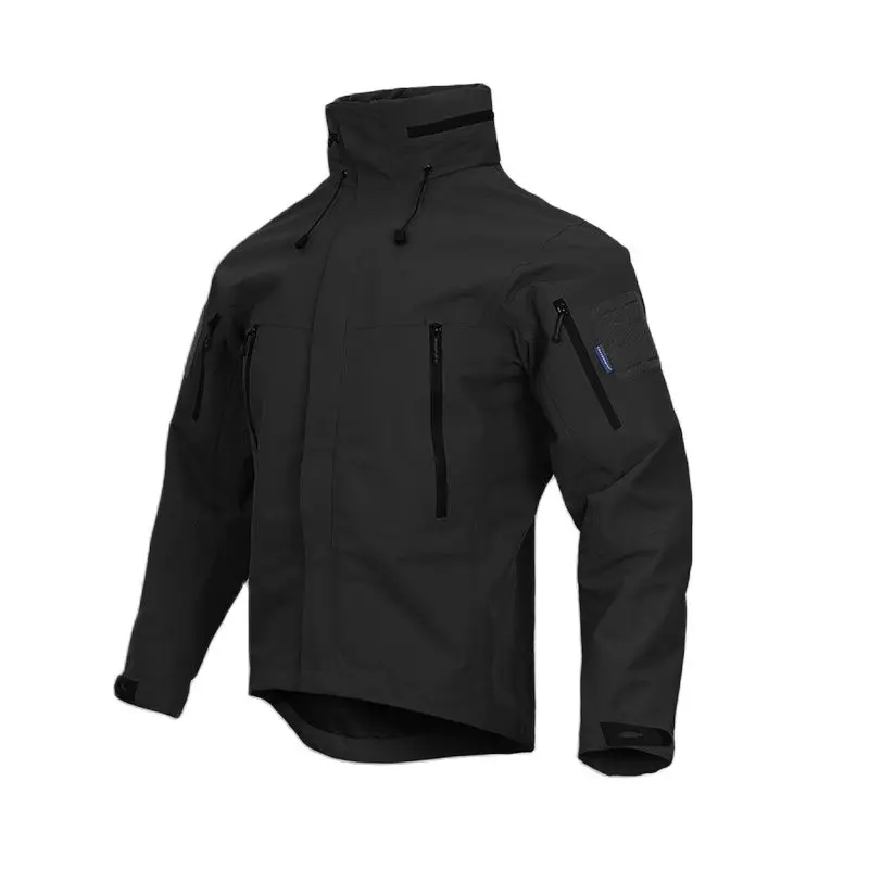 Emersongear-Chaqueta de asalto táctica, abrigo de combate, conjunto cálido a prueba de viento, al aire libre para ciclismo, senderismo y Camping, color azul - imagen 3