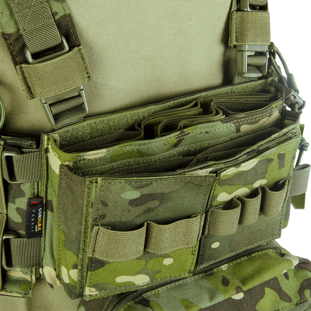 MK3-chaleco táctico para el pecho, bolsa de vientre de utilidad, de nailon 500D, insertos de revistas para combate, Airsoft, Paintball, 5,56, 7,62 - imagen 5