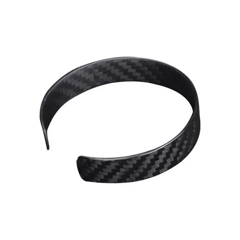 Brazalete de fibra de carbono para hombre y mujer, pulsera de moda tipo C, regalo para parejas - imagen 3