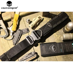 Cinturón táctico militar EmersonGear con anillo D – Caza y acampada