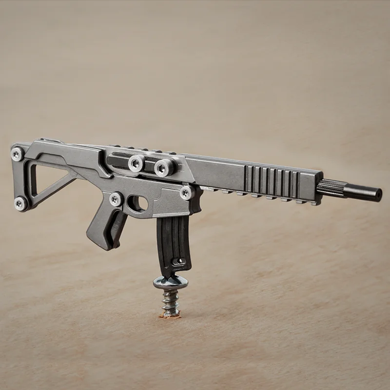 Herramienta de combinación multifuncional para exteriores, Mini llavero portátil Puna, cuchillo de bolsillo Edc creativo - imagen 2