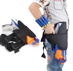 Riñonera táctica niños bandolera dardos Nerf N-Strike Elite - Negra