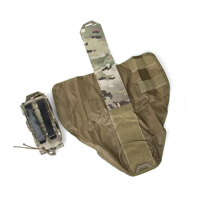 Bolsa para botiquín de primeros auxilios, bolsa médica de camuflaje para exteriores, bolsa Molle para chaleco táctico, portátil, 3355-MC