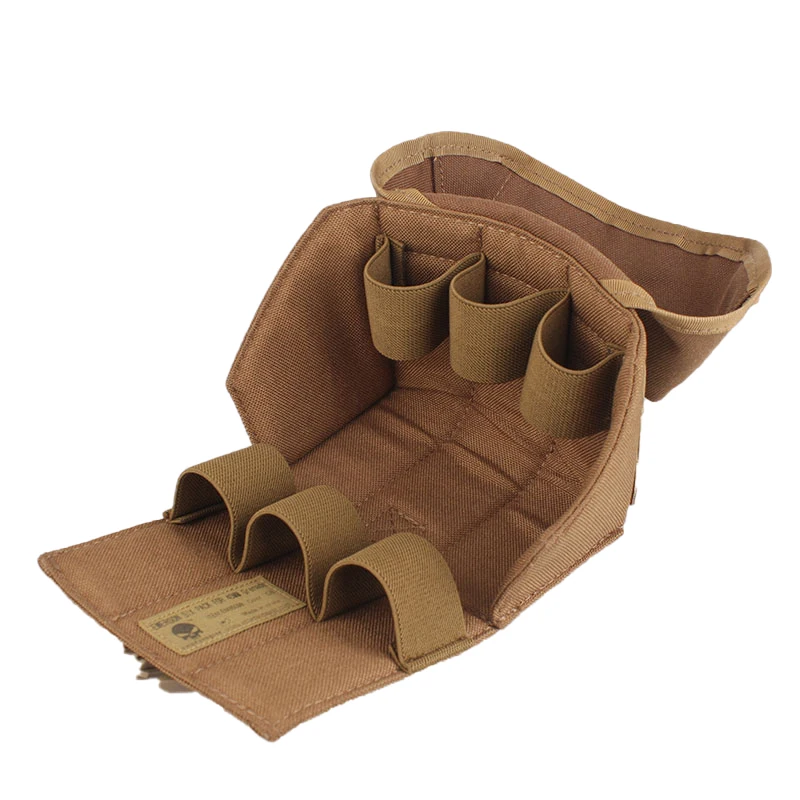 Emersongear-bolsa táctica para granada, paquete de seis, 40mm, bolsa de transporte para portador de platos, deportes de caza, senderismo al aire libre, combate EM8509 - imagen 4