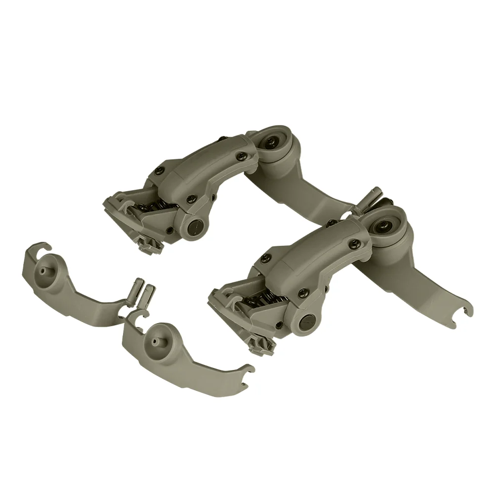 TAC adaptador de riel para Casque, Optics ops-core ARC, táctico COMTAC II COMTAC III de nailon - imagen 5