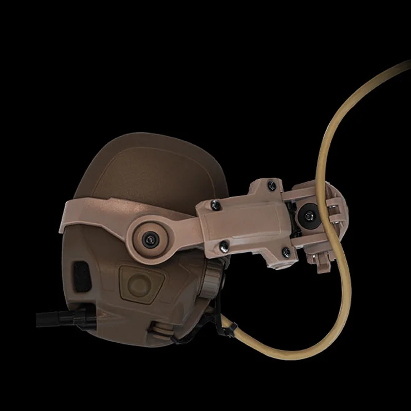 Auriculares tácticos con reducción de ruido, TB-FMA AMP, Conector de puente de conexión de riel de casco - imagen 4