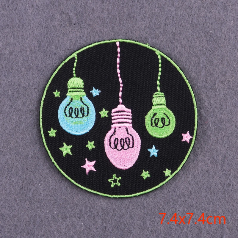 Parche bordado cielo estrellado outdoor militar termoadhesivo - imagen 3