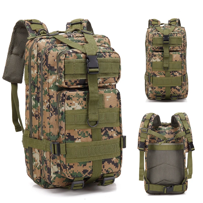 Mochila táctica impermeable para hombre, bolsa militar para deportes al aire libre, senderismo, Camping, viaje, equipo de entrenamiento - imagen 4