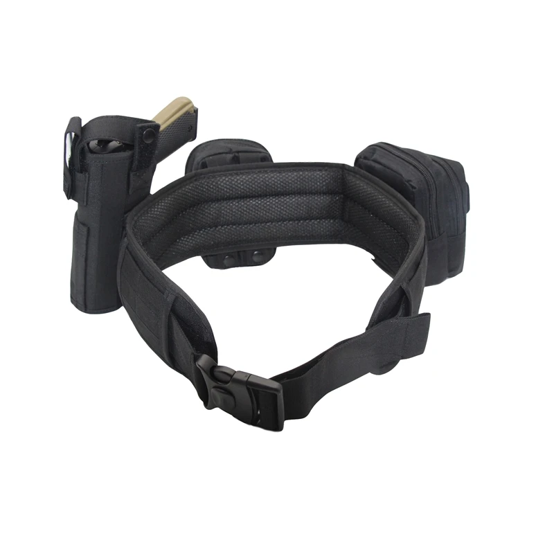 Cinturón de camuflaje militar para hombre, cinturón ajustable, acolchado, táctico, Airsoft, combate, ejército, Batalla, caza - imagen 4