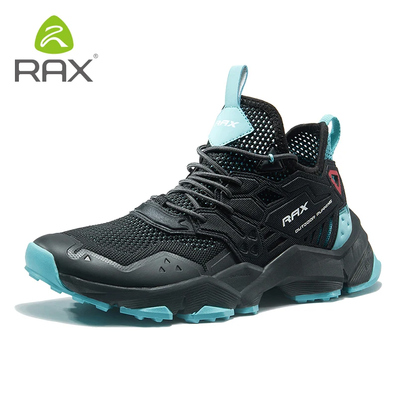 RAX, nuevos zapatos de senderismo al aire libre de alta calidad para hombres, zapatillas de deporte de cuero antideslizantes transpirables para escalada, senderismo y senderismo - imagen 4