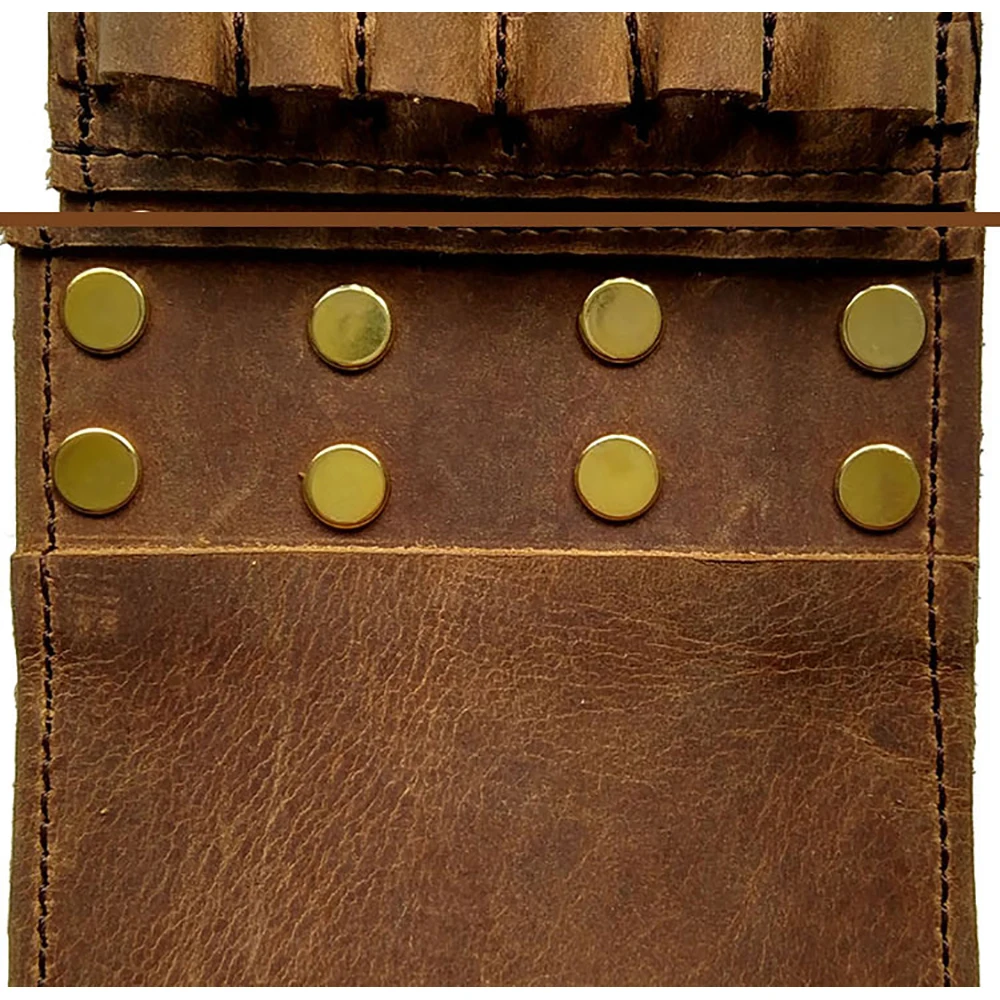 Arco recurvo/compuesto tradicional, de caza ballesta, objetivo de tiro, práctica de cuero de vaca, bolsillo, tiro con arco, flecha, bolsa de carnada - imagen 4