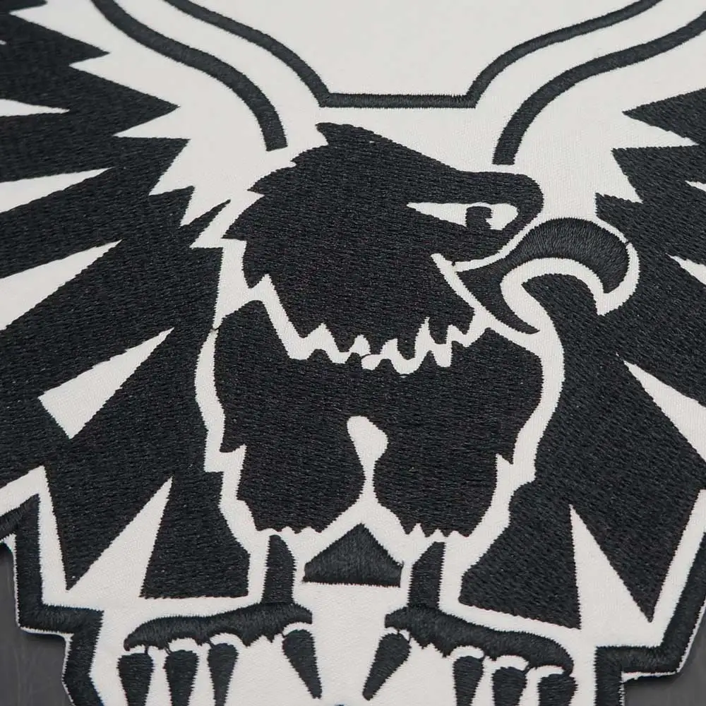 THE LOST EAGLE MC-pegatina de parche de motorista para motocicleta, bordado grande para ropa, sombrero, bolsas, respaldo de hierro - imagen 5