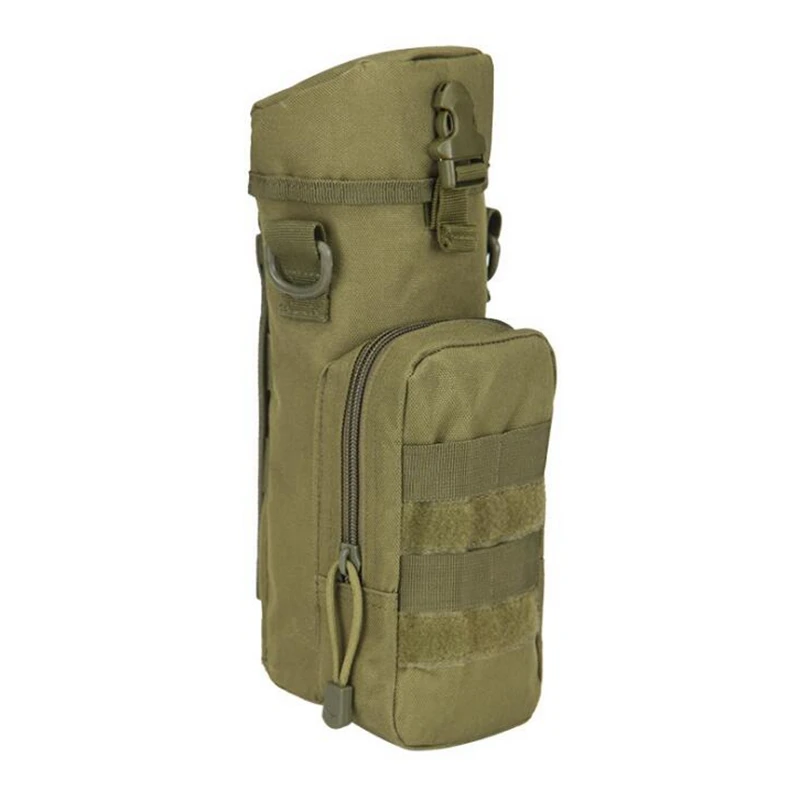 Bolsa Molle para botella de agua al aire libre, bolsa militar táctica de nailon, hervidor de cintura, bolso de hombro, soporte para botella, caza, escalada, bolsas de Camping - imagen 2
