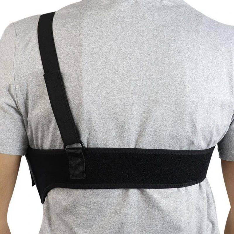 Funda táctica Universal para pistola de hombro, accesorios de caza ocultos, cinturón de pecho y cintura - imagen 2