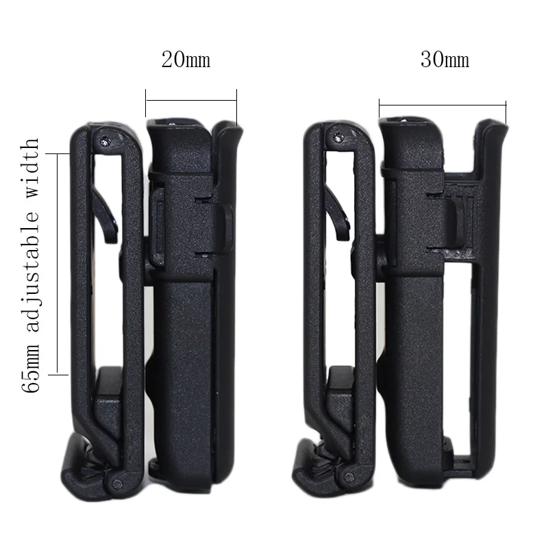 Funda para pistola de mano izquierda y derecha para GLOCK 17 Molle 9mm Mag, funda para pistola de tiro y caza - imagen 3