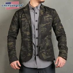 Emersongear, traje para hombre, chaqueta de camuflaje, abrigo delgado, estilo táctico, ropa de vestir para viajes de negocios, viajes de trabajo diarios al aire libre