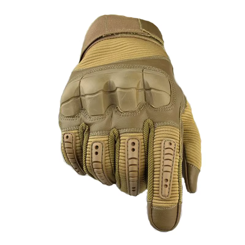 Guantes tácticos con pantalla táctil, guantes deportivos con dedos completos para senderismo, ciclismo, guantes de protección para nudillos duros para hombre - imagen 4