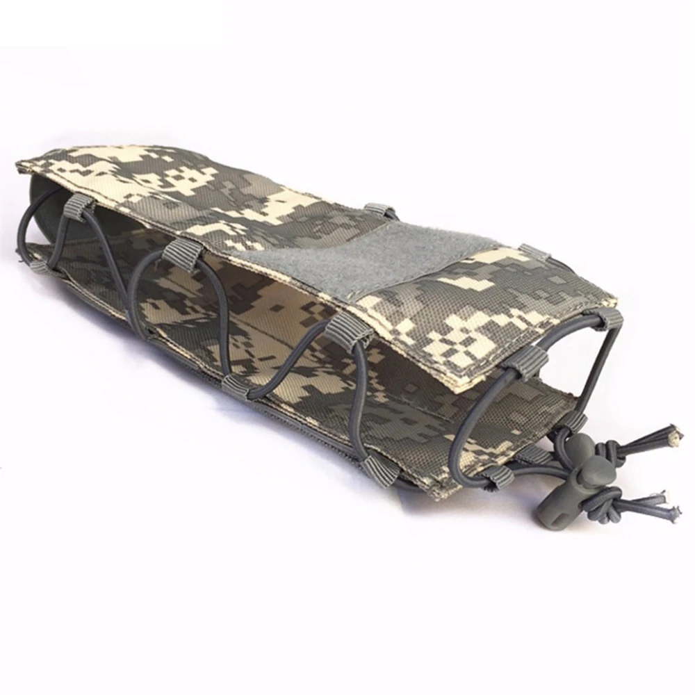 Tactical Water Bag Water Bottle Climbing dump Airsoft Elastic Kettle Pouch Field Survival Durable Travel Hiking Hunting - imagen 4