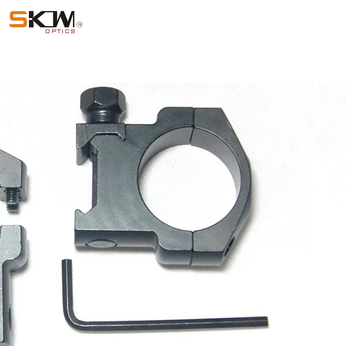 SKWoptics-Anillos de caza para mira telescópica, retícula táctica MIL, a prueba de golpes, 1-8x24, anillo de 30 mm, - imagen 2