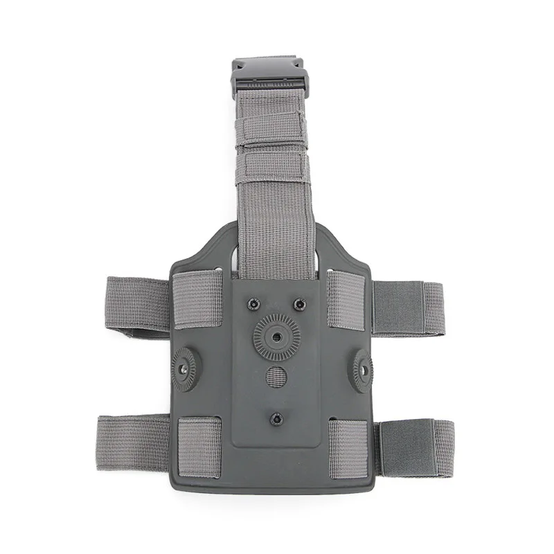 Dispositivo de plataforma de pierna táctica, funda de pierna de caída rápida para pistola militar al aire libre, paleta para Glock M9 Colt 1911 HK USP - imagen 3
