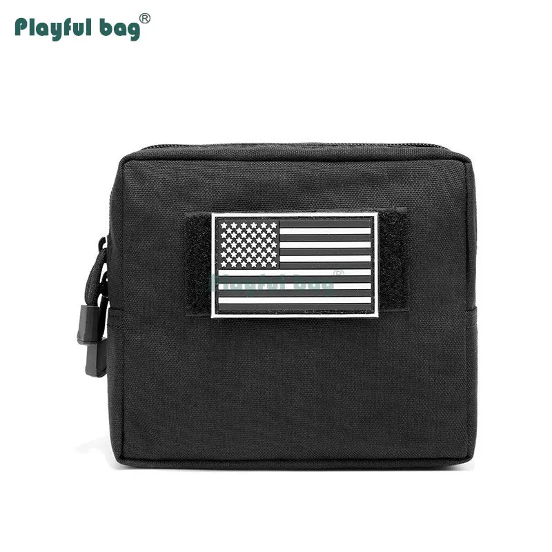 Bolsa de accesorios Molle para exteriores, bolsa multifunción, ligera, de camuflaje, impermeable, AVA12 - imagen 2
