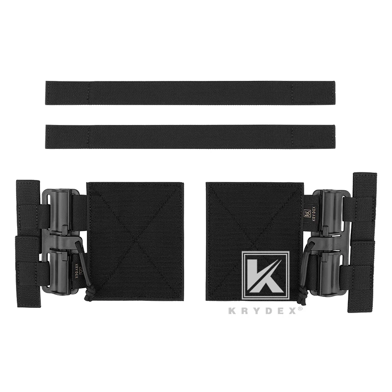 KRYDEX Universal MOLLE conector de hebilla de extracción rápida para JPC CPC NCPC 6094 420 armadura chaleco táctico montaje de liberación rápida negro - imagen 2