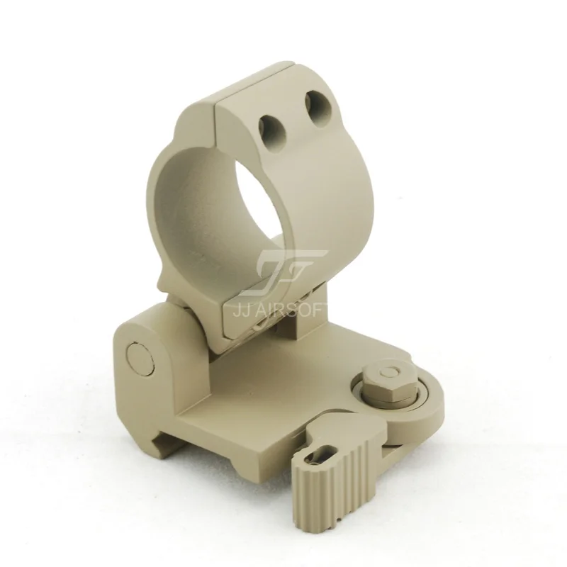 JJ Airsoft Flip a Side QD Mount para Aimpoint 30mm (negro/tostado) réplica - imagen 5