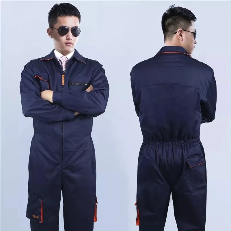 Uniforme de trabajo para hombres y mujeres, traje de soldadura, reparación de automóviles, taller mecánico, ropa de talla grande, 2021 - imagen 3