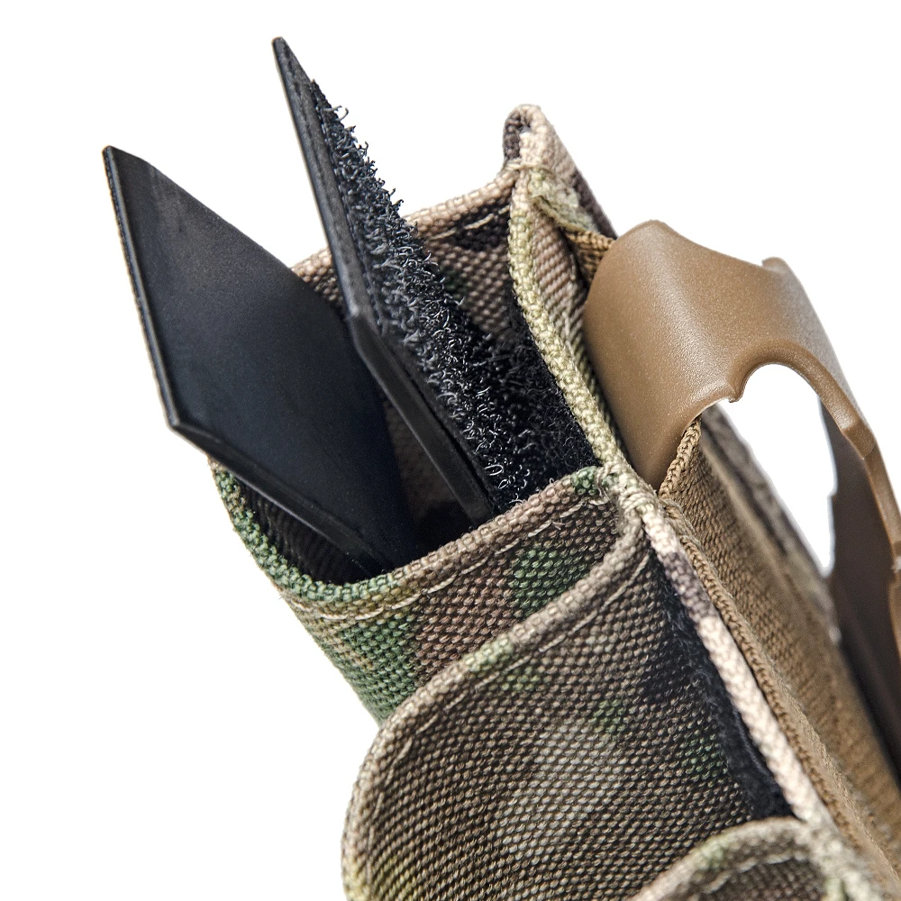 Bolsa táctica de Airsoft MOLLE 5,56, 1 + 2 lados, 9mm, inserto de cuña Kydex, Clip de correa de Malice KYWI, cinturón TMC, caza y Paintball - imagen 5