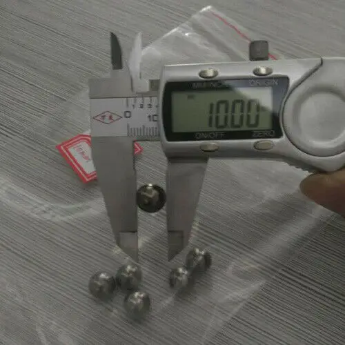 5 cuentas redondas de titanio DIY con agujeros, pulsera, collar, cuentas de Buda - imagen 2