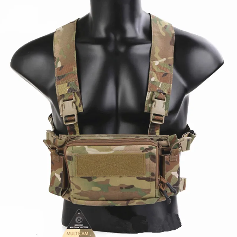 Emersongear D3CR micro chaleco portacargadores táctico con bolsa