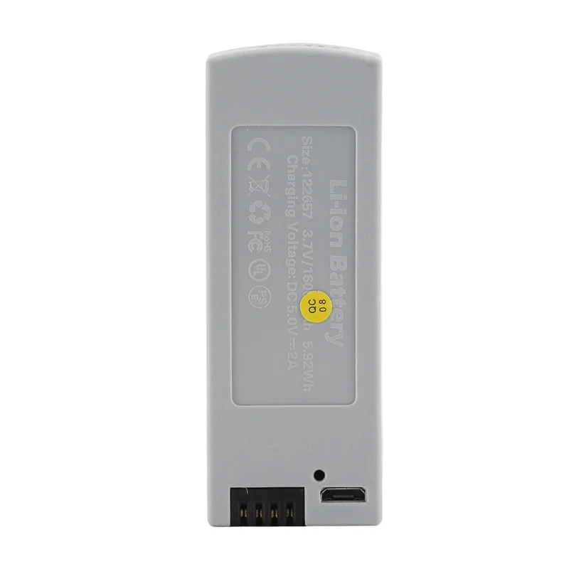 Batería LIPO para F10 6K HD GPS Control remoto aéreo piezas de repuesto de drones 3,7 V 1600mAh batería para F10 6K RC Quadcopter - imagen 5