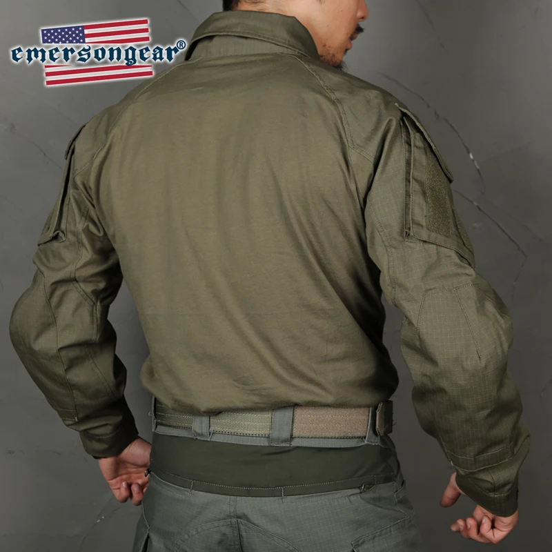 Emersongear-Conjunto de uniforme de combate táctico G3, camisas, pantalones, versión mejorada, traje de entrenamiento BDUT para hombre, pantalones Cargo de servicio, Tops de nailon RG - imagen 5