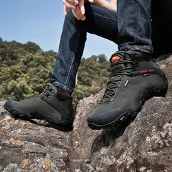 Botas de senderismo transpirables tácticas para hombre y mujer