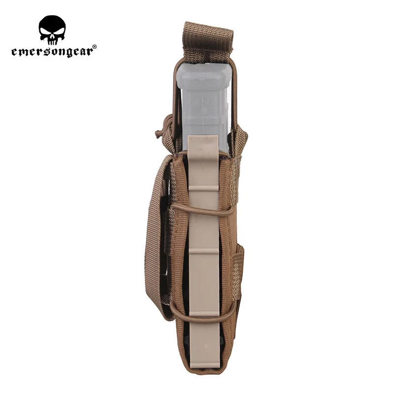 Emersongear-bolsa para revistas táctica Molle Mag, Rifle portátil Modular, bolsa de bomba individual para 556 M4 M16 AR15 SR52 P-MAGS M1A1 G3 - imagen 2