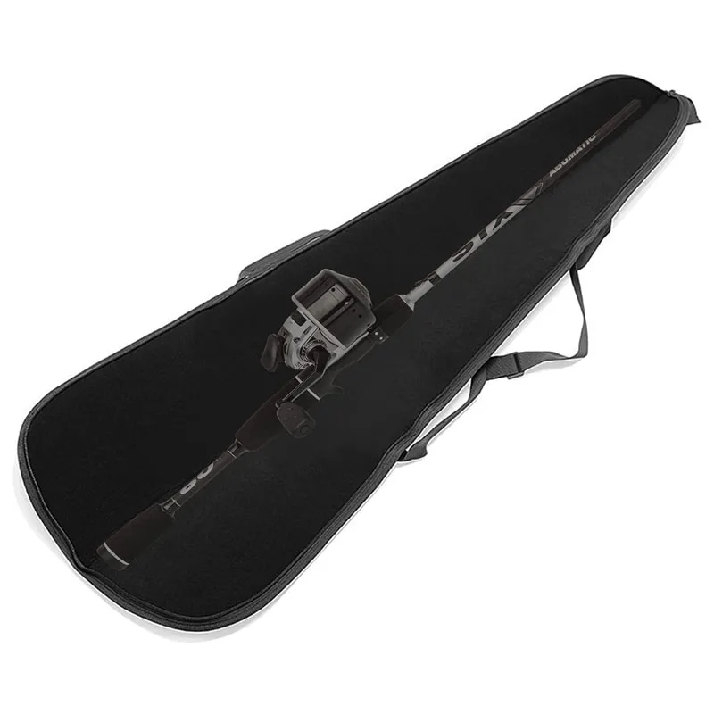 Bolsa de Rifle táctico con correa de hombro ajustable, bolsa de almacenamiento acolchada de pistola de escopeta larga Vintage para caza y aparejos de pesca - imagen 2