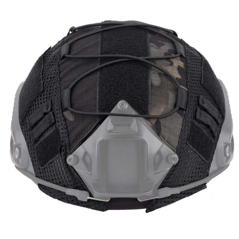 Cubiertas para casco táctico militar rápido, cubierta de camuflaje, accesorio para casco de tiro Airsoft Paintball, MH, PJ, BJ - imagen 4