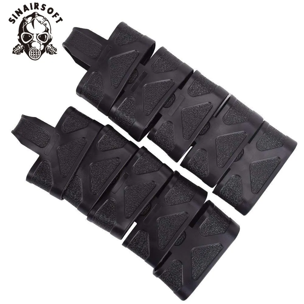 SINAIRSOFT 10 unids/lote NATO 5,56 7,62 jaula rápida Mag bucles de goma soporte de revista para Airsoft M4/16 M14 accesorios de caza funda - imagen 2