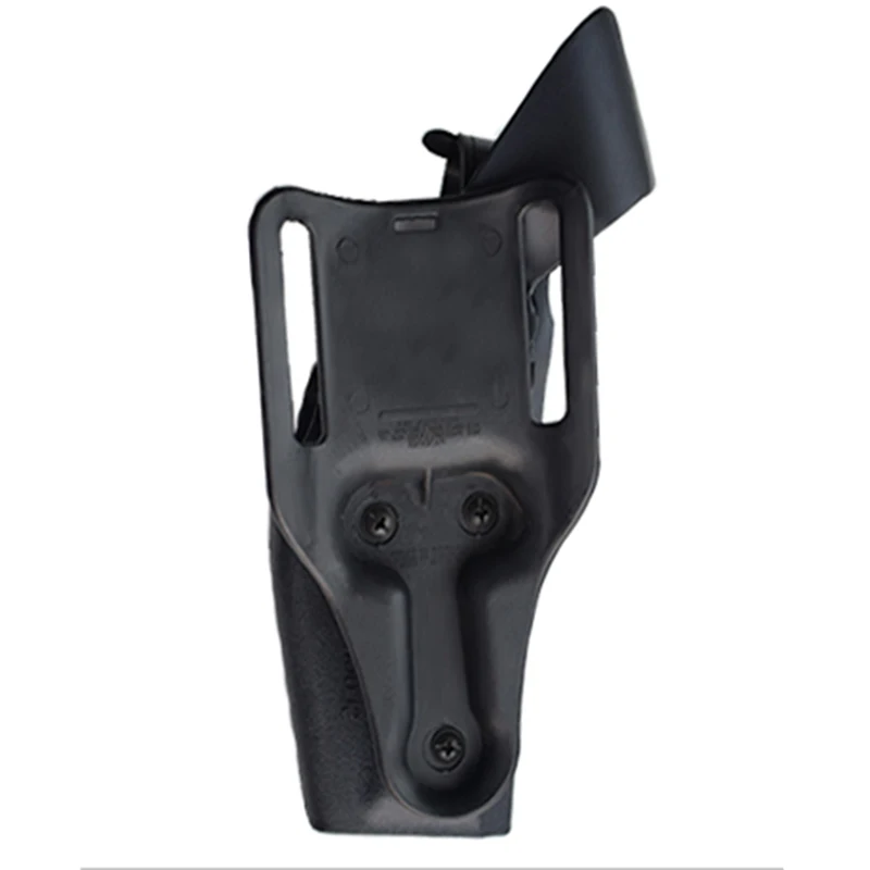 Adecuado para Glock 17 19 Funda de cuero con liberación de pistola de aire Glock táctico militar Funda de cuero para mano derecha Funda de cuero para pistola de caza - imagen 2
