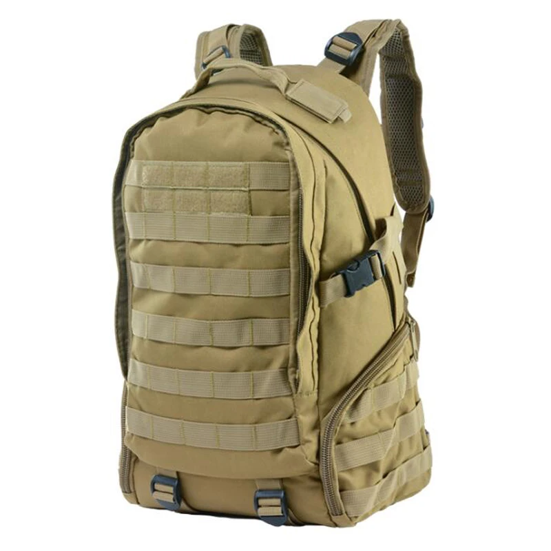Bolsa de camuflaje táctico para hombre, bolsas para deportes al aire libre, impermeable, de nailon, para acampar, viajar, sillín, mochila Molle de 27L - imagen 3