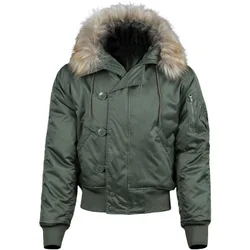 N2B Parka plumón Woodland – Chaqueta táctica invierno