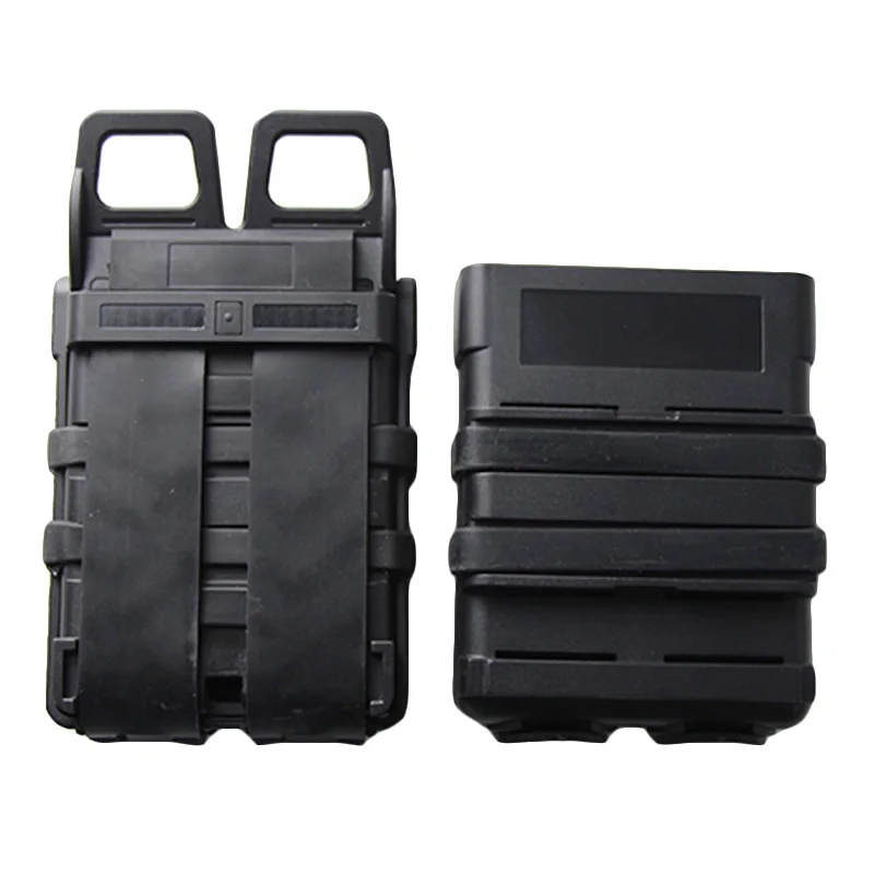 Bolsa táctica Molle para pistola de tiro, Cartucho de descarga militar para M4, AR-15, 5,56mm, Airsoft, Fast Mag - imagen 2