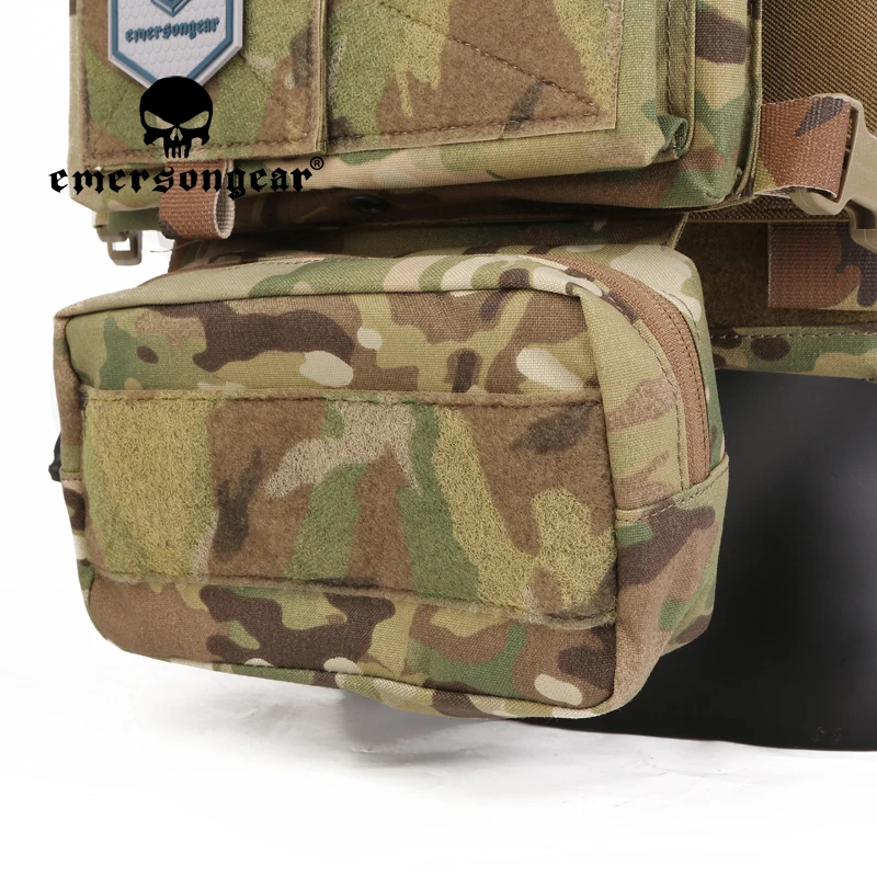 EMERSONGEAR-bolsa de acción táctica, paquete Mag, bolsas de herramientas Magzine, Airsoft, caza, tiro, chaleco al aire libre, Panel, parche de gancho y bucle - imagen 5