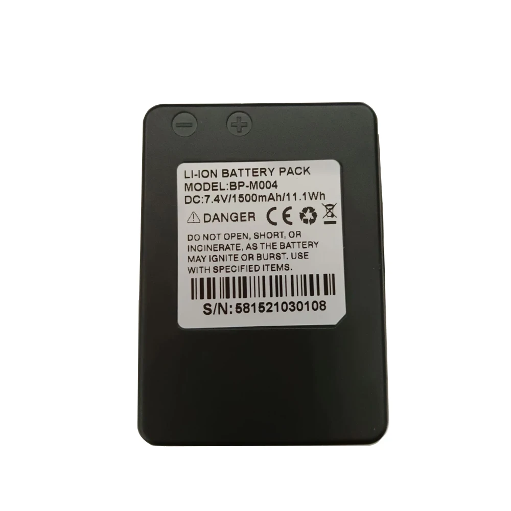 Batería de repuesto Original Recent RS-38M 7,4 V 1500 mAh BP-M004