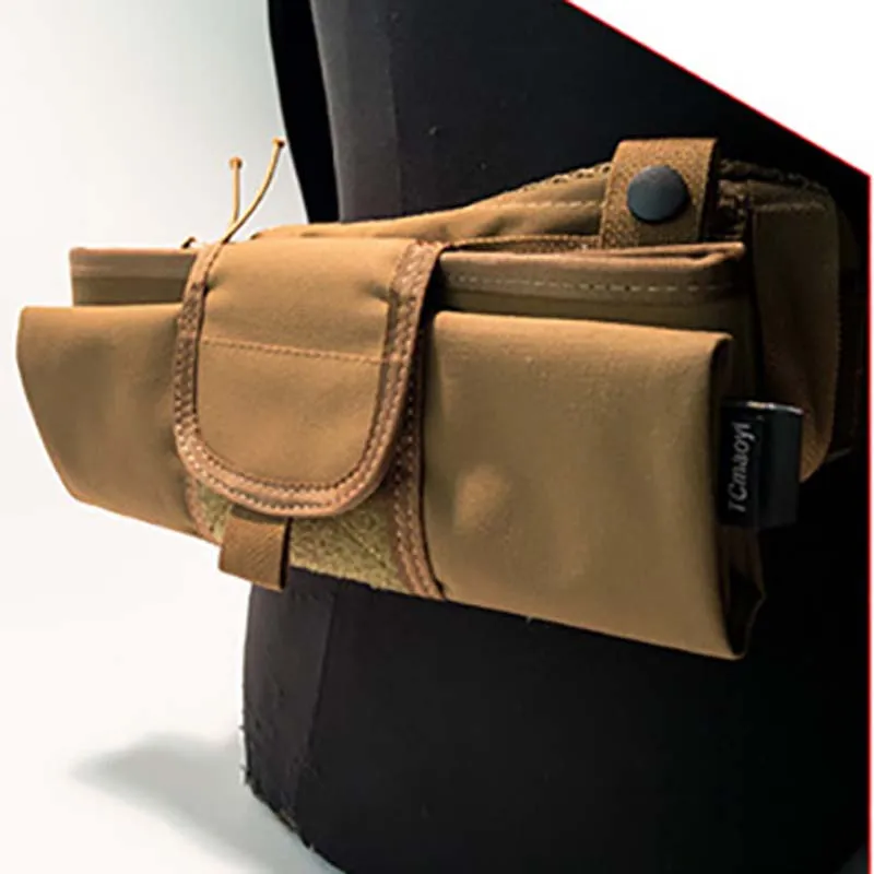 Bolsas de almacenamiento de bolsa de accesorio Molle para chaleco al aire libre de caza táctica plegable multiusos