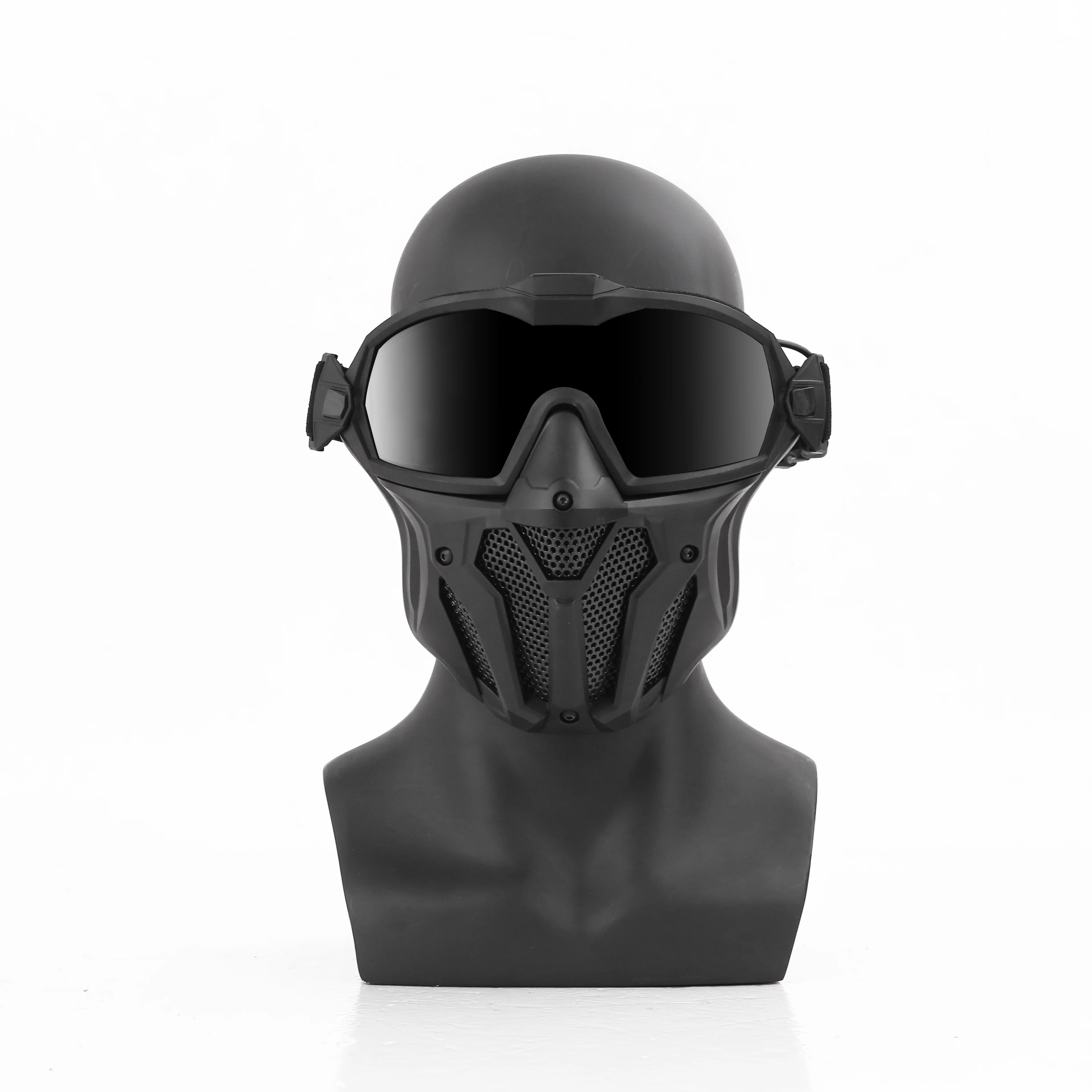 Emersongear-mascarilla facial completa antiniebla, máscara táctica con ventilador, Airsoft, caza, combate, tiro, entrenamiento protector facial, BD6654 - imagen 2