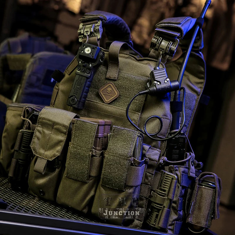 Emerson-Chaleco de armadura de liberación rápida para LBT-6094K, faja instantánea de tubo de alta velocidad/correa de hombro, portador de placa de asalto táctico - imagen 3